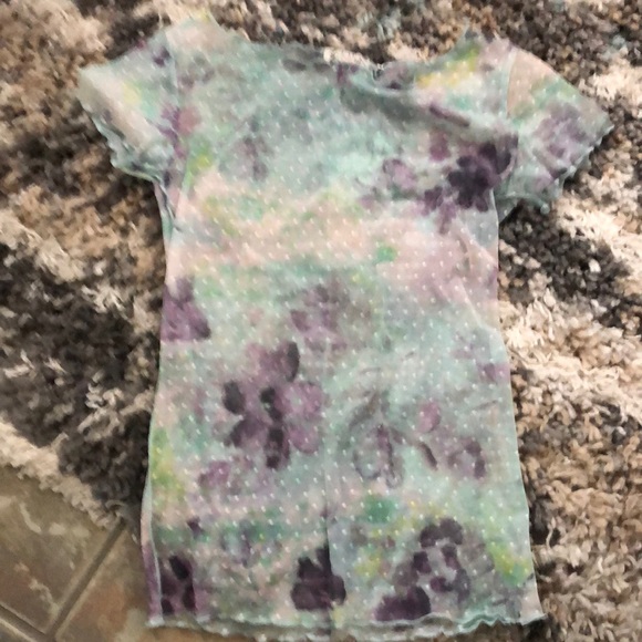 Free People Intimately On The Dot Baby Tee - Picture 3 of 5